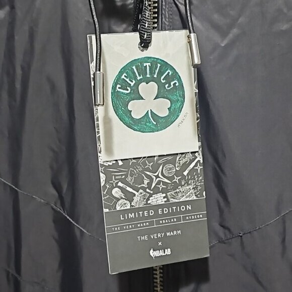 Boston Celtics The Very Warm x NBALab Reversible Windbreaker Jacket Medium New - Picture 8 of 12
